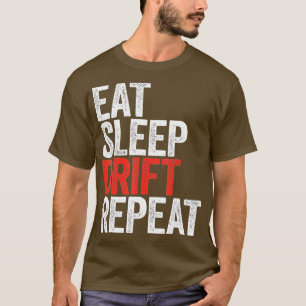 Camiseta Comer un regalo de Carreras del coche de repetició