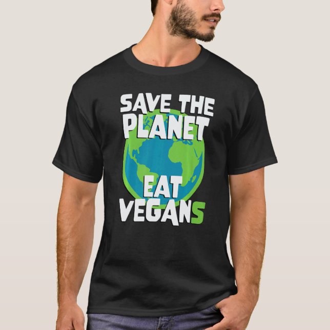Camiseta Comer Vegano (Anverso)