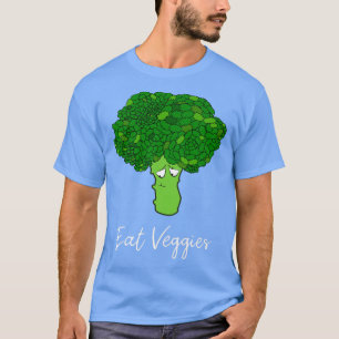 Camiseta Comer Vegetales Broccoli Vegetales