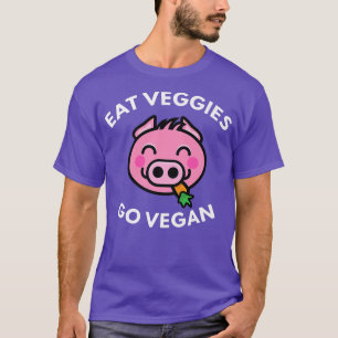 Camiseta Comer Vegetales Ir Vegan, Vegan, Vegetarianos, Amo