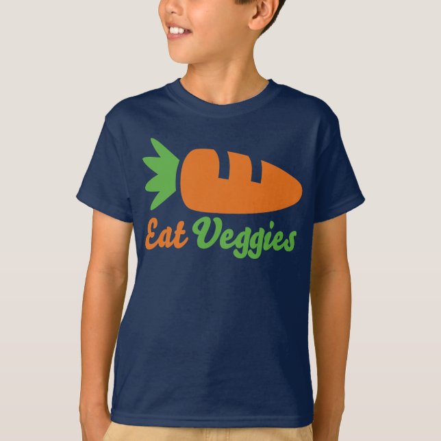 Camiseta Comer verduras (Anverso)