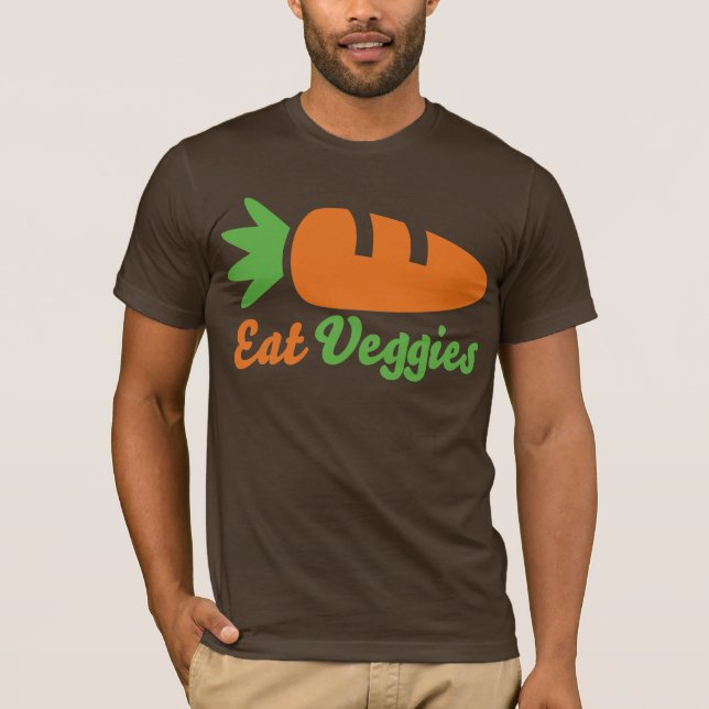 Camiseta Comer verduras (Anverso)