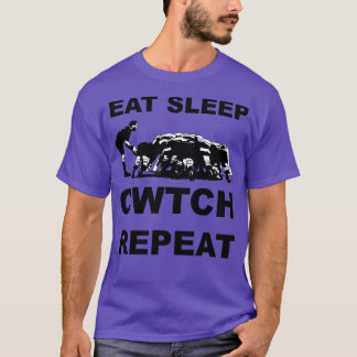 Camiseta Comer whisky holandés repito el humor galés del ru