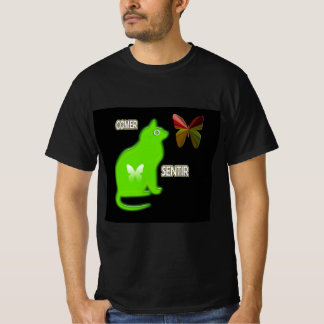 Camiseta comer y sentir