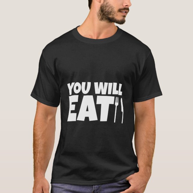 Camiseta Comerás (Anverso)