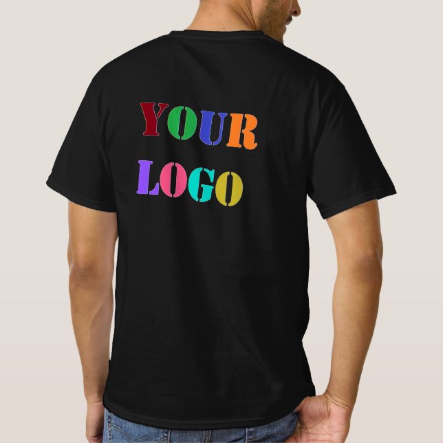 Camiseta comercial con logotipo de empresa Persona (Reverso)