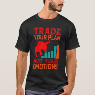 Camiseta Comercializar su plan Trader Stock Market Forex Cr