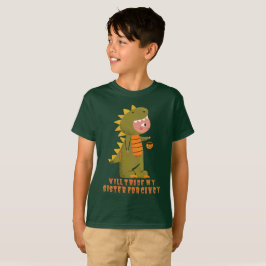 Camiseta COMERCIALIZARÁ A MI HERMANA POR Halloween divertid