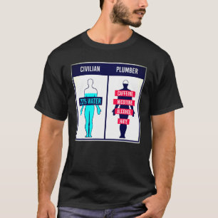Camiseta Comerciante Civil Vs Plumber Construction