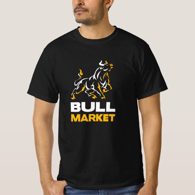 Camiseta Comerciante de acciones del mercado de valores del (Anverso)