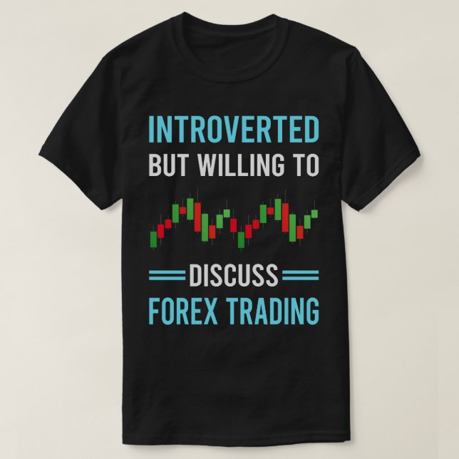Camiseta Comerciante de comercio de divisas introducido (Diseño del anverso)