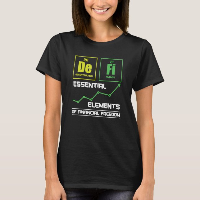 Camiseta Comerciante de criptomonedas Finanzas descentraliz (Anverso)