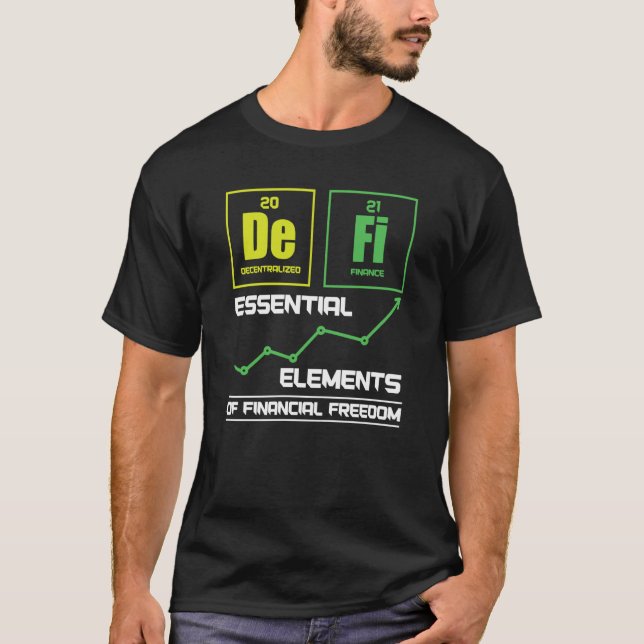 Camiseta Comerciante de criptomonedas Finanzas descentraliz (Anverso)