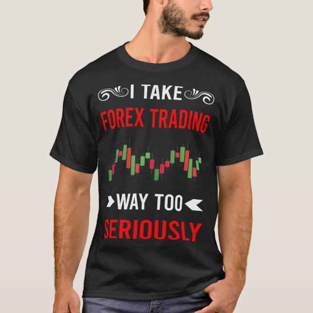 Camiseta Comerciante de divisas en serio (Anverso)