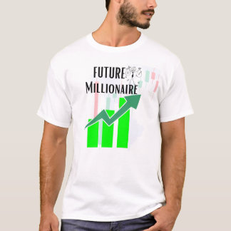 Camiseta Comerciante de divisas millonario futuro