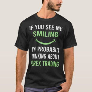 Camiseta Comerciante de divisas sonrientes