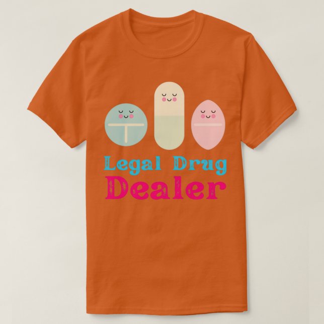 Camiseta Comerciante de drogas 3 (Diseño del anverso)
