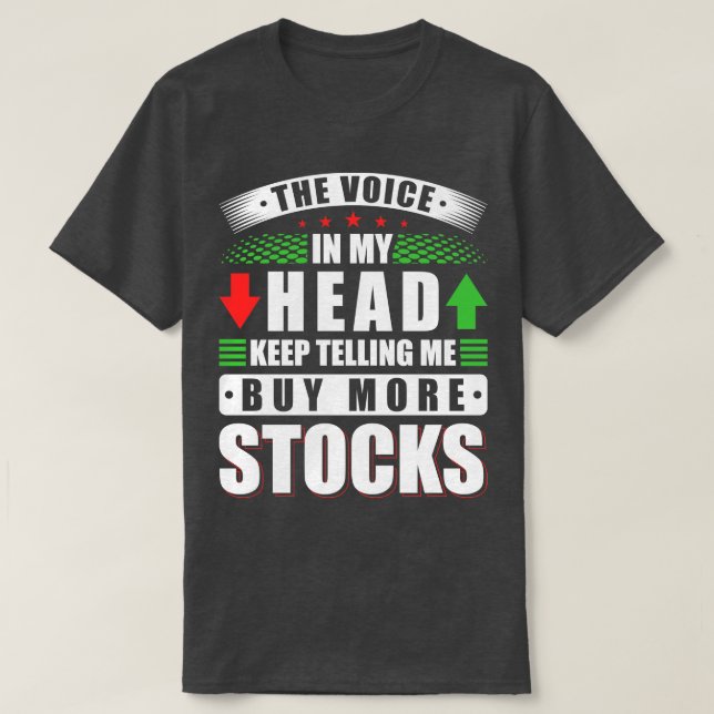 Camiseta Comerciante de inversores en bolsa (Diseño del anverso)