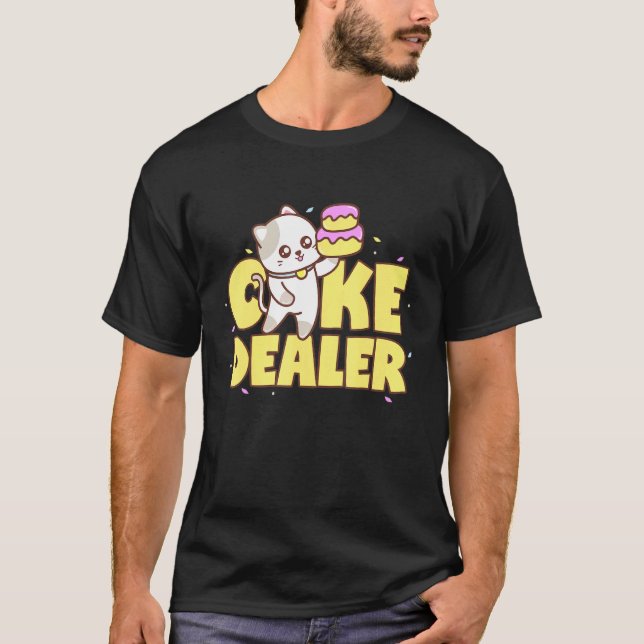 Camiseta Comerciante de Tarta Diente Dulce Con Pay (Anverso)