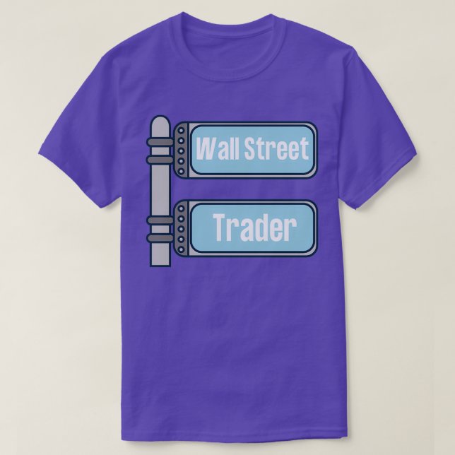 Camiseta Comerciante de Wall Street (Diseño del anverso)