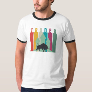 Camiseta Comerciante del mercado de toros Diseño sencillo