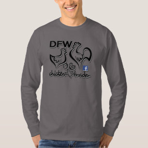 Camiseta Comerciante del pollo de DFW/pollo travieso
