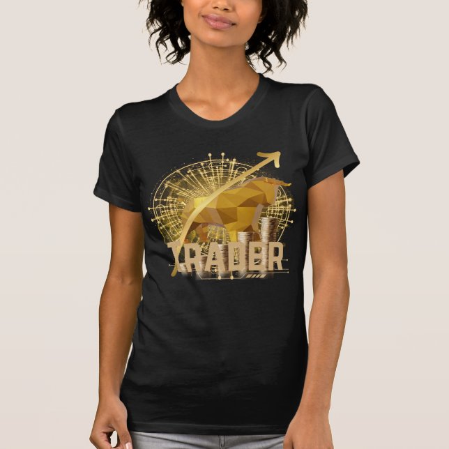 Camiseta Comerciante dorado (Anverso)