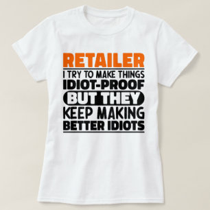 Camiseta Comerciante Intento Hacer Las Cosas Divertidas Com