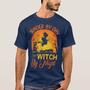 Camiseta Comerciante Por Día Bruja Por Comerciante Nocturno