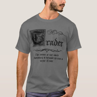 Camiseta Comerciante principal medieval