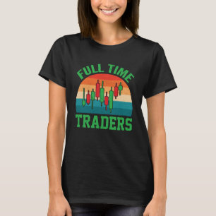 Camiseta Comerciantes a tiempo completo que disfrutan del p