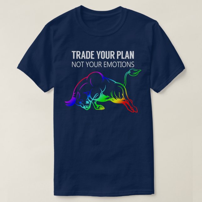 Camiseta Comerciar su plan Día del Mercado de Valores Regal (Diseño del anverso)
