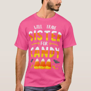 Camiseta ¿Comerciará Hermana Por Trick O Trea De Candy Hall