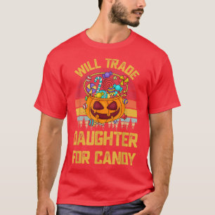 Camiseta ¿Comerciará Hija Por Chicas De Niños Candy Cute?