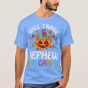 Camiseta ¿Comerciará Sobrino Para Los Niños Candy Cute Chic