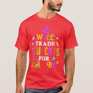 Camiseta ¿Comerciarán Estudiantes Para El Divertido Profeso