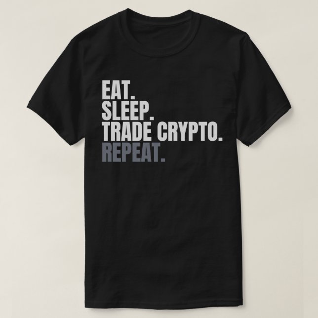 Camiseta Comercio Comer Dormir Repetir Daytrader 1 (Diseño del anverso)