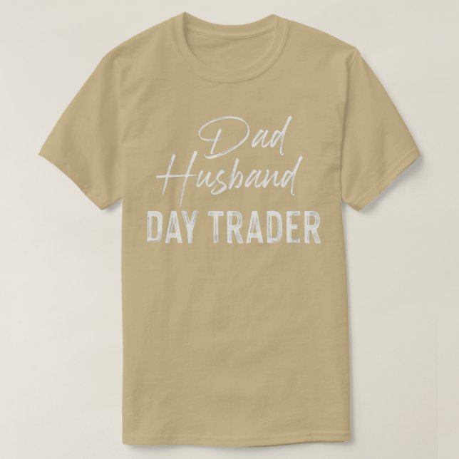 Camiseta Comercio de divisas por el Día del Marido (Diseño del anverso)