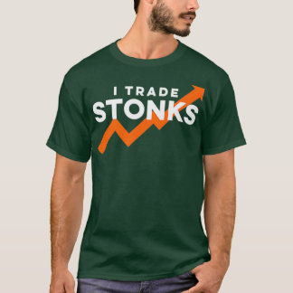 Camiseta Comercio de Stonks Day Trader Funny Stock Trading