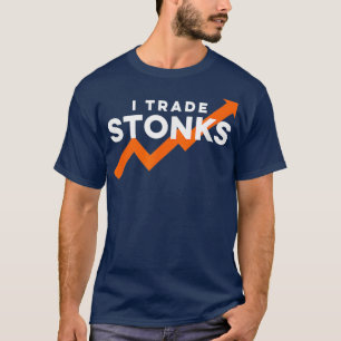 Camiseta Comercio de Stonks Day Trader Funny Stock Trading 