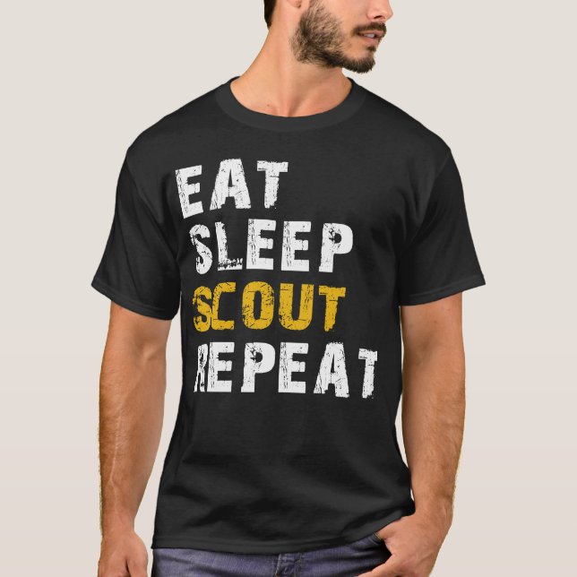 Camiseta comerse el scout de sueño (Anverso)