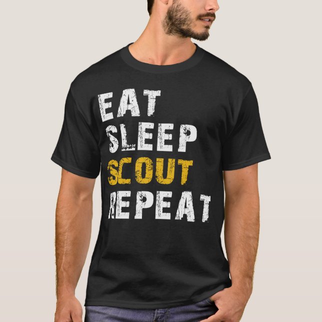 Camiseta comerse el scout de sueño (Anverso)