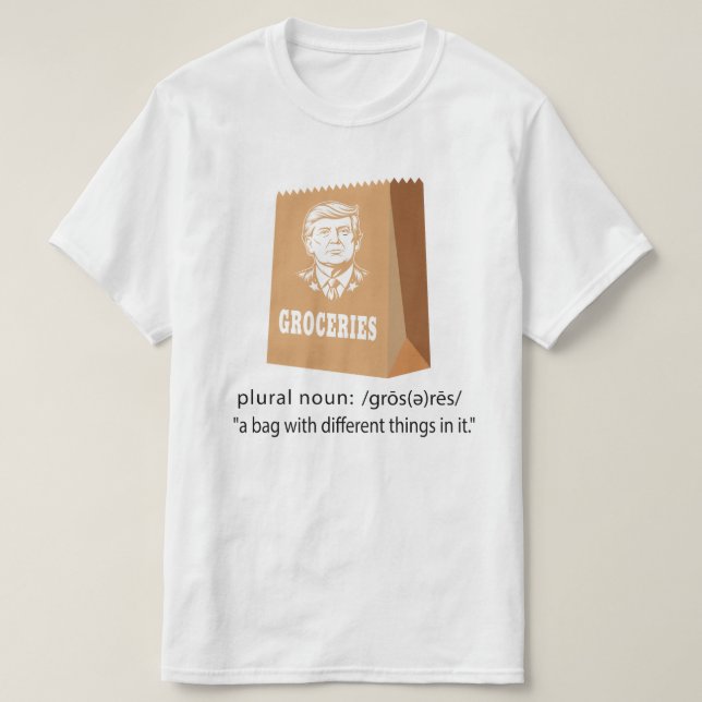 Camiseta Comestibles (Diseño del anverso)