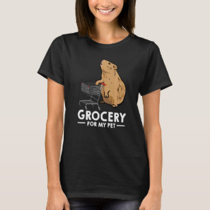 Camiseta Comestibles Para Mi Mascota Animal Lover Guinea Pi
