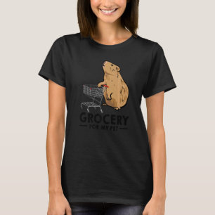 Camiseta Comestibles Para Mi Mascota Animal Lover Guinea Pi