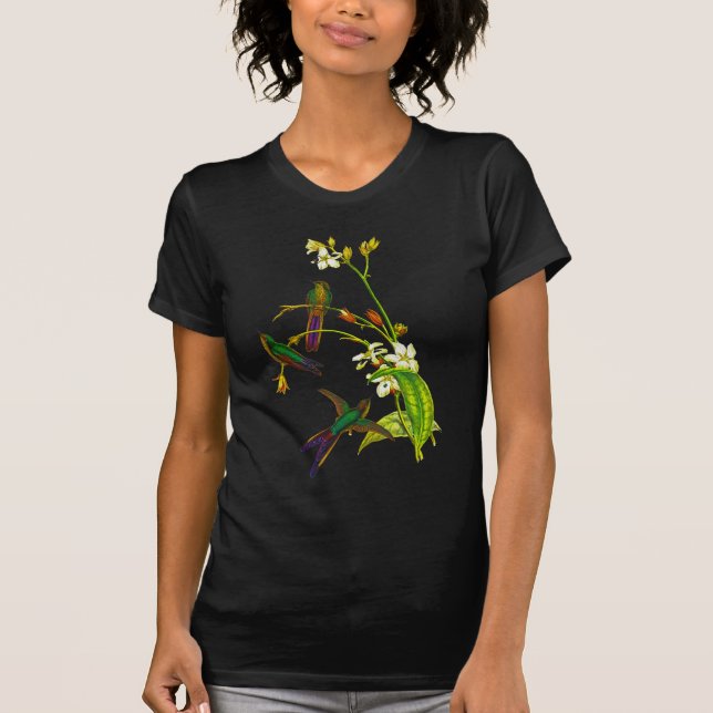 Camiseta cometa atado púrpura (Anverso)