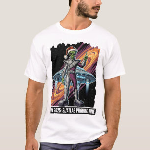Camiseta Cometa ATLAS 3I divertido