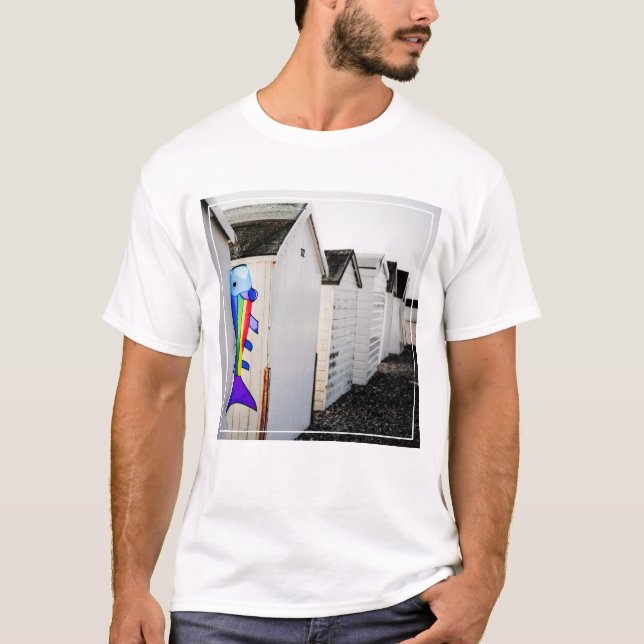 Camiseta Cometa coloreada arco iris (Anverso)