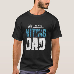 Camiseta Cometa divertida Kitesurfing El papá de la cometa