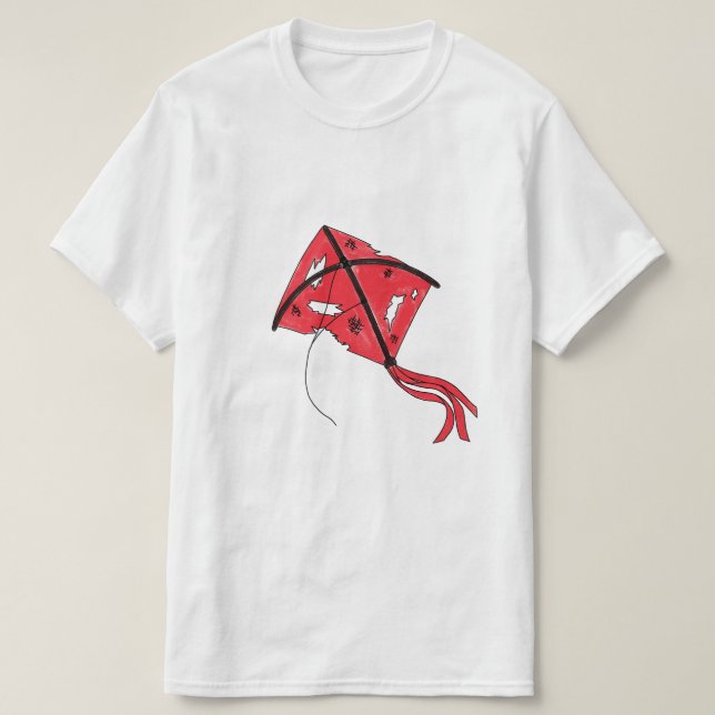 Camiseta Cometa esposada y rota (Diseño del anverso)